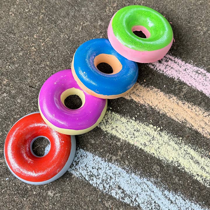 ROSQUILLAS | COLORES SURTIDOS ESMERILADOS | TIZA DE ACERA HECHA A MANO para venta al por mayor de TWEE made for little hands