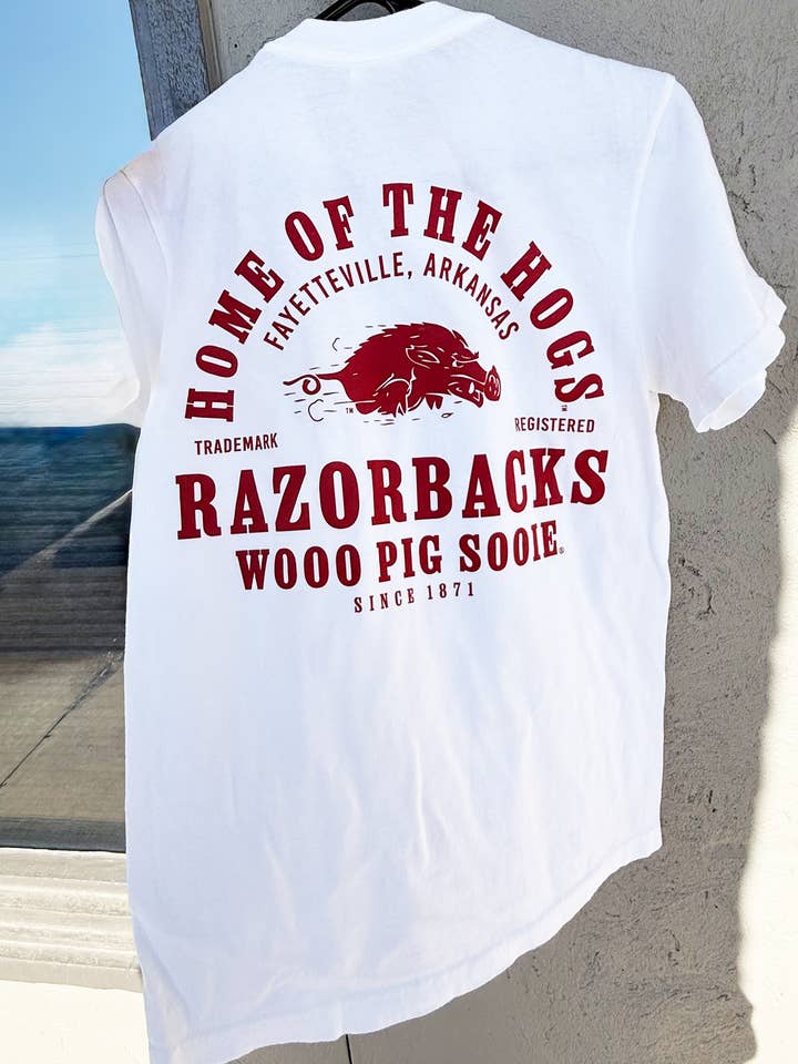Fay Ark Home Of The Hogs for wholesale by Southern Trend Clothing - Arkansas Razorbacks
