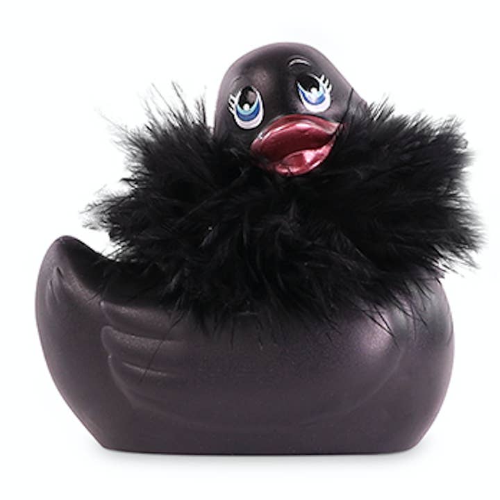 It's the BOMB® - Wholesale Sex Toy - 3 Pink Classic Ducks w/Boa I Rub My Duckie Massager Vibrator