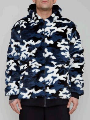 MILITÄR BOMBPLAN JACKA/BLÅ för wholesale av Trafficanti d'arte wear