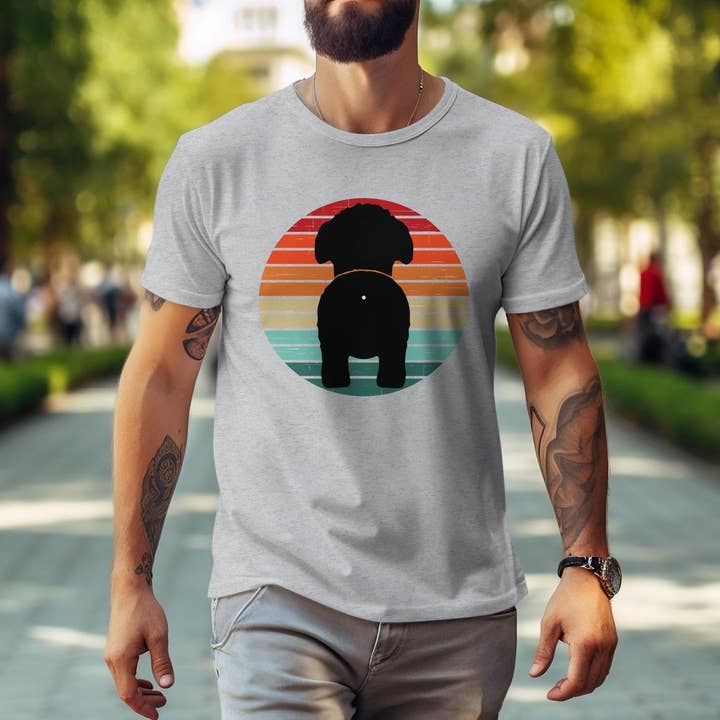 T-shirt Funny Maltipoo Dog Butt pour la vente par Peaches Mommy