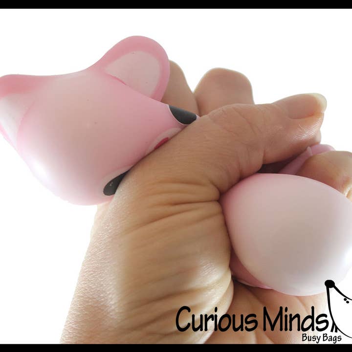 Curious Minds Toys – wholesale Squishy toy – Kids & Baby – 1 Easter Themed Creamy Doh Filled Squeeze Stress Balls - Chi5