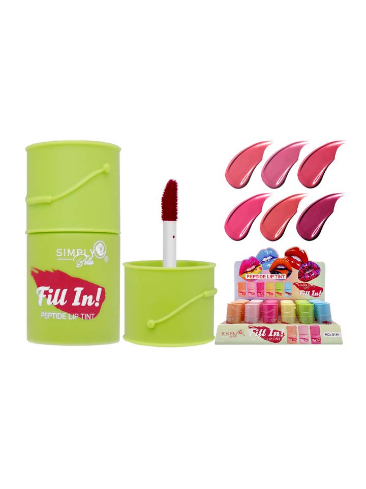 Simply Bella S114 Fill In Peptide Lip Tint - 24 for wholesale by PINEAPPLE Beauty
