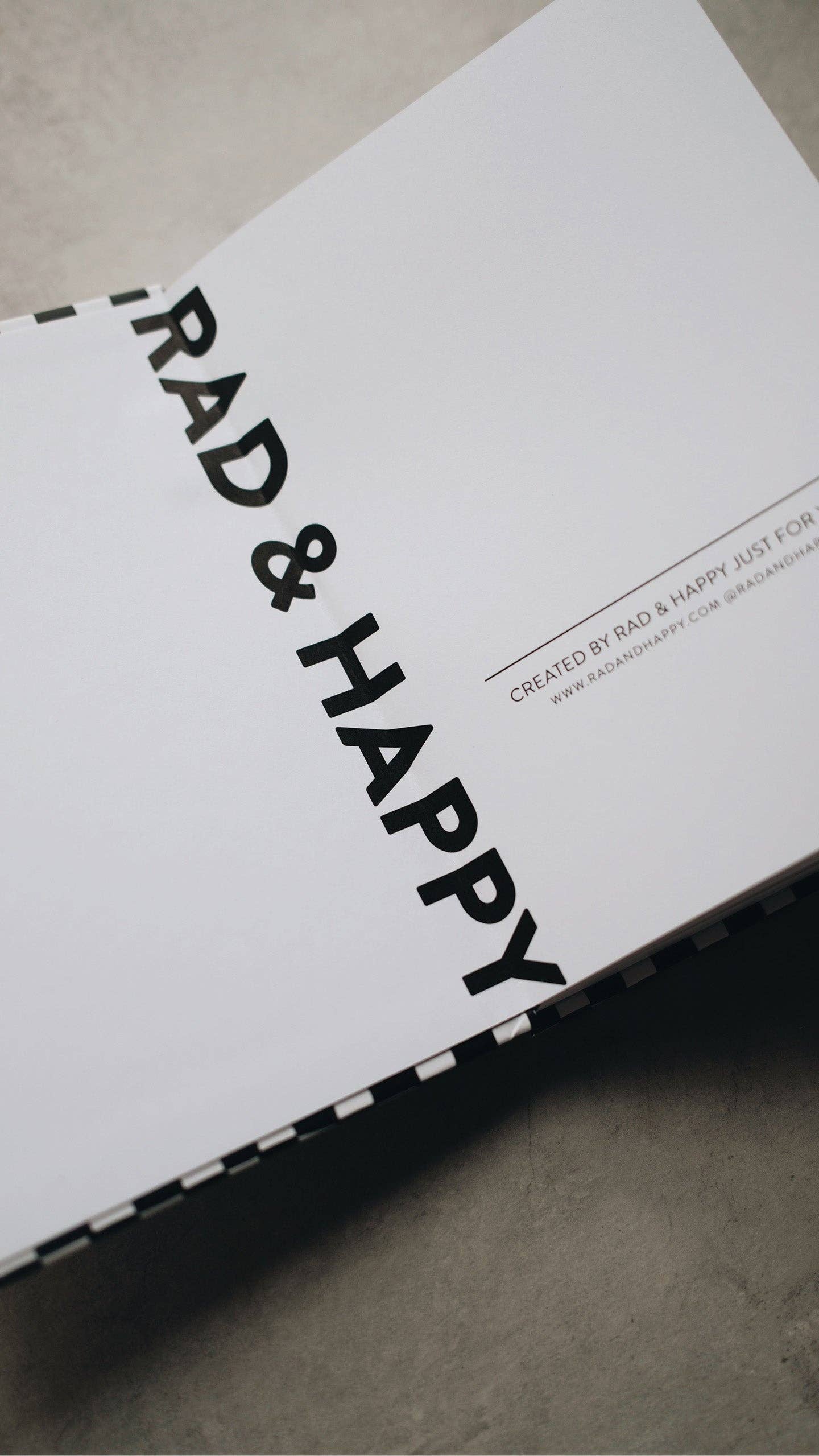 Rad & Happy - Wholesale Sketchbook/Sketchpad - Creative Sketchbook 5x714