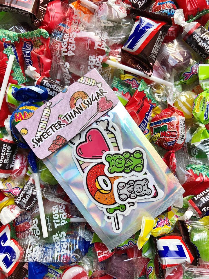 Zoeter dan Sugar Candy Pack (12 stuks) voor wholesale door Dalyas Designs