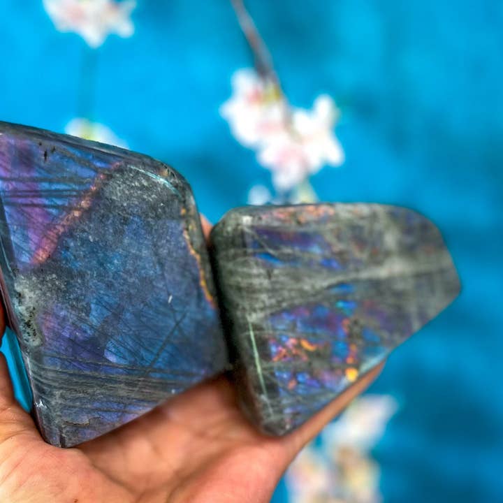 Mandala Gems – wholesale Spiritual stone/crystal – Purple Labradorite Crystal Freeform, Rainbow Labradorite, White Labradorite1