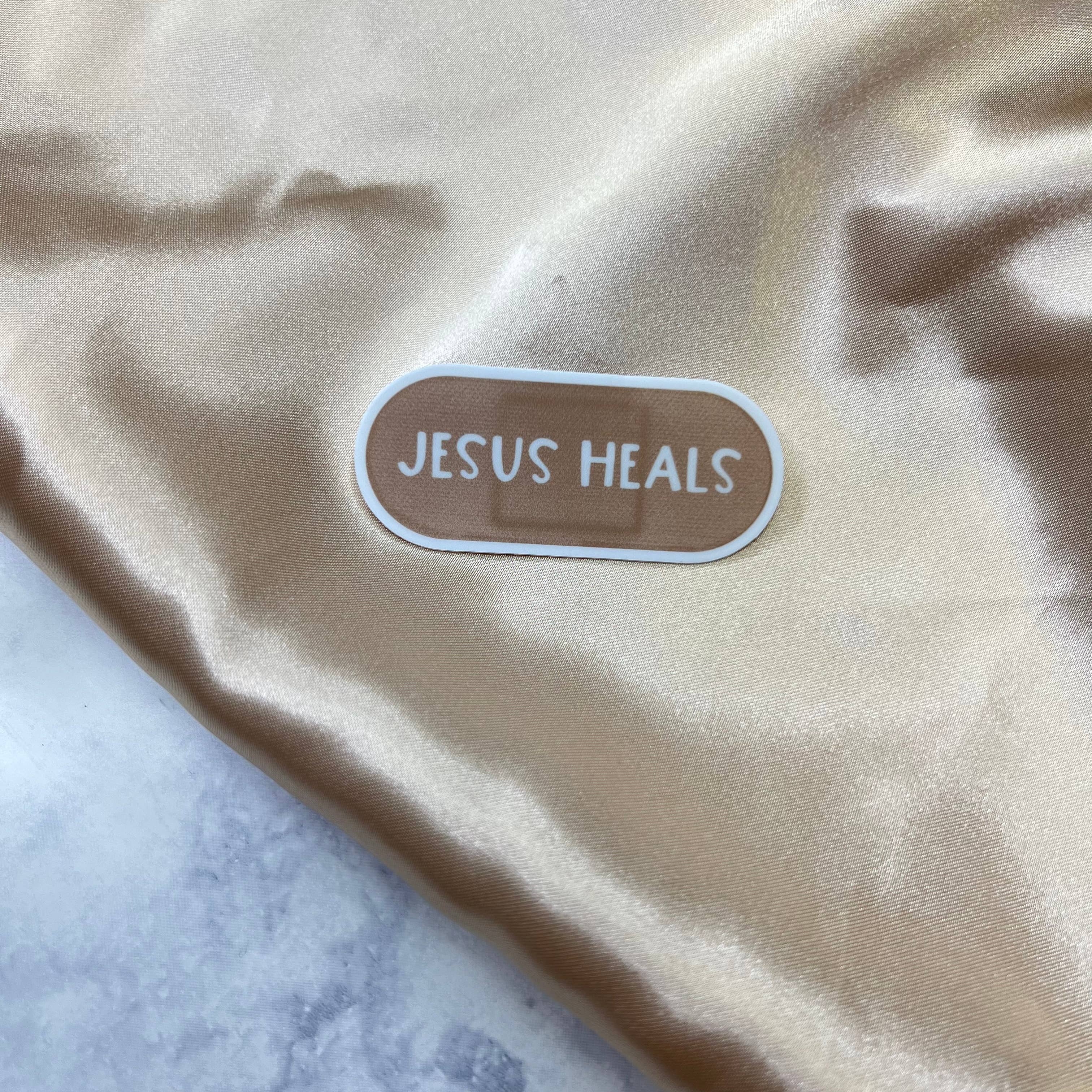 Scarlet Sunday Design Co - Wholesale Sticker - Jesus Heals Sticker, Bandaid Sticker, Christian Sticker, Bible Sticker4