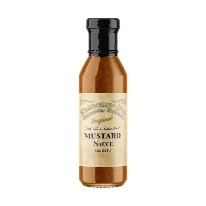 Original Mustard Sauce for wholesale by Smokin Js signature sauces