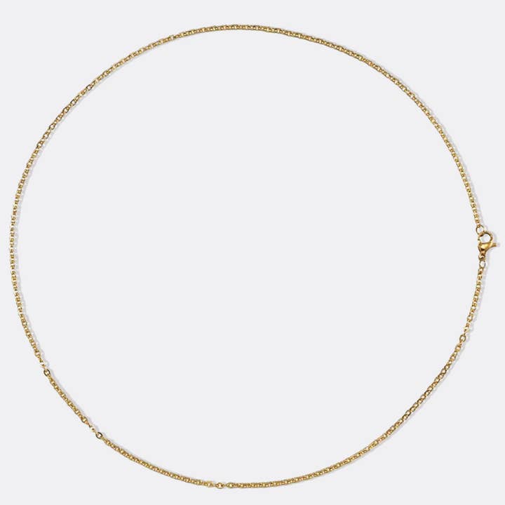 Dainty Cable Chain Necklace for wholesale by Mint & Lily