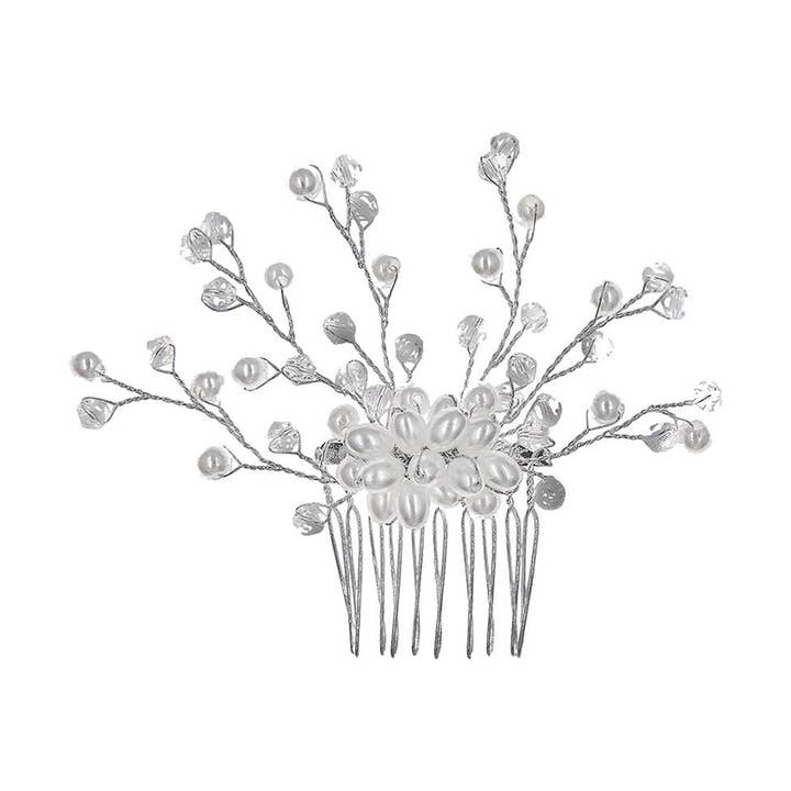 Pettine da sposa perla per la vendita all'ingrosso da parte di NY Jewelry House