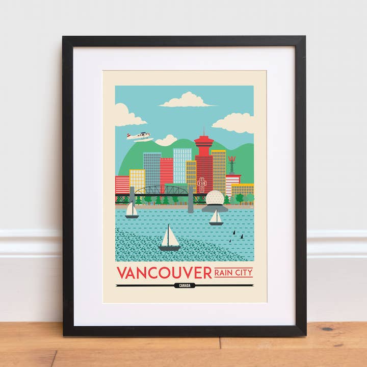 Vancouver print voor wholesale door The Creative Toucan ltd