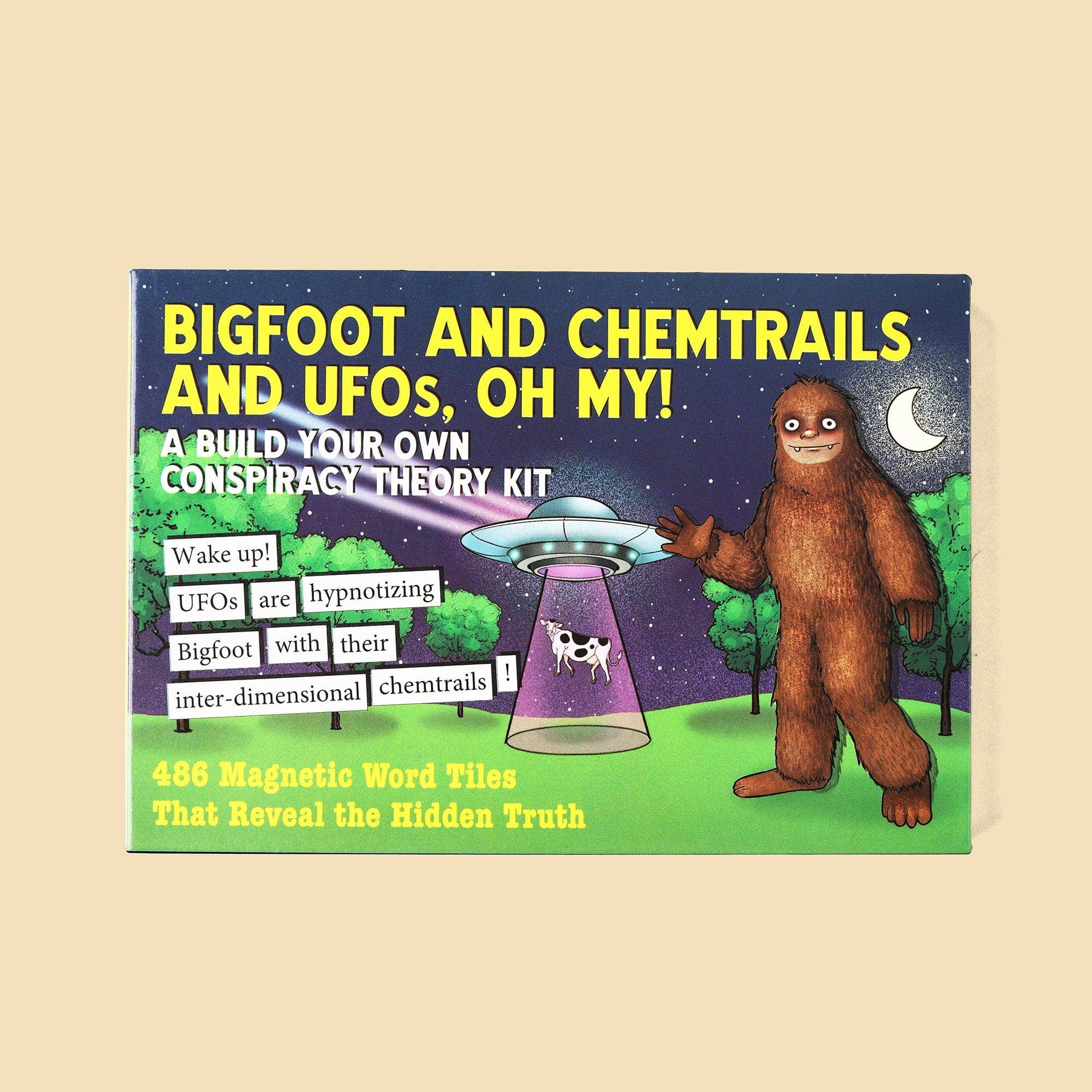 Dissent Pins – wholesale Magnet – Bigfoot och Chemtrails och UFO:n, Oj då! Konspirationsteorikit5