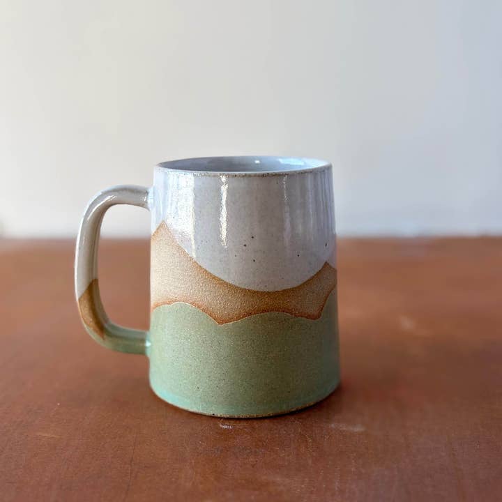 ROB Ceramics - Wholesale Coffee Mug - Horizon Mug (Spring Palette) - Handmade Ceramic 2