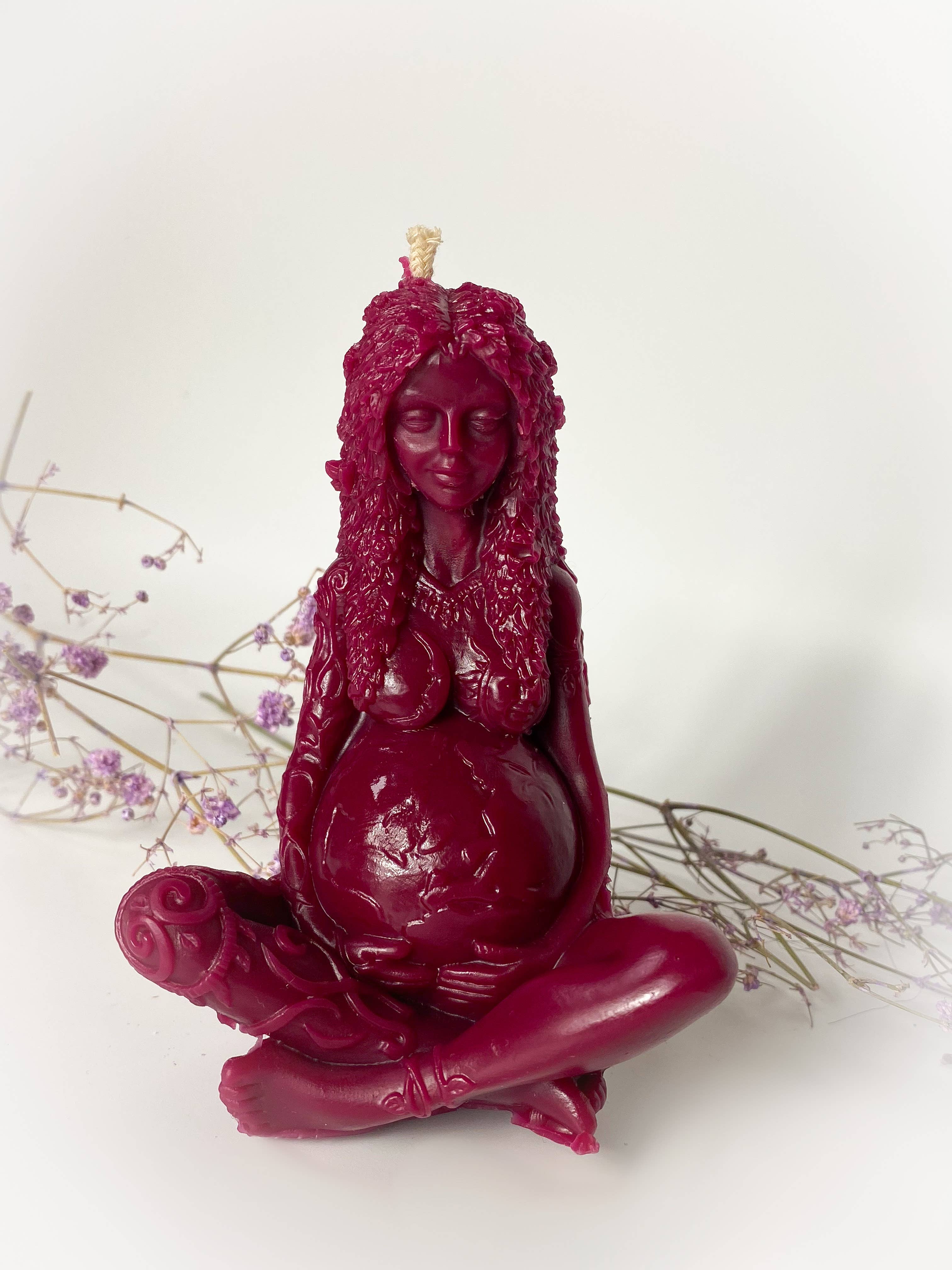 whatever workshop - Wholesale Novelty Candle - Beeswax candle Goddess of the earth Gaia8