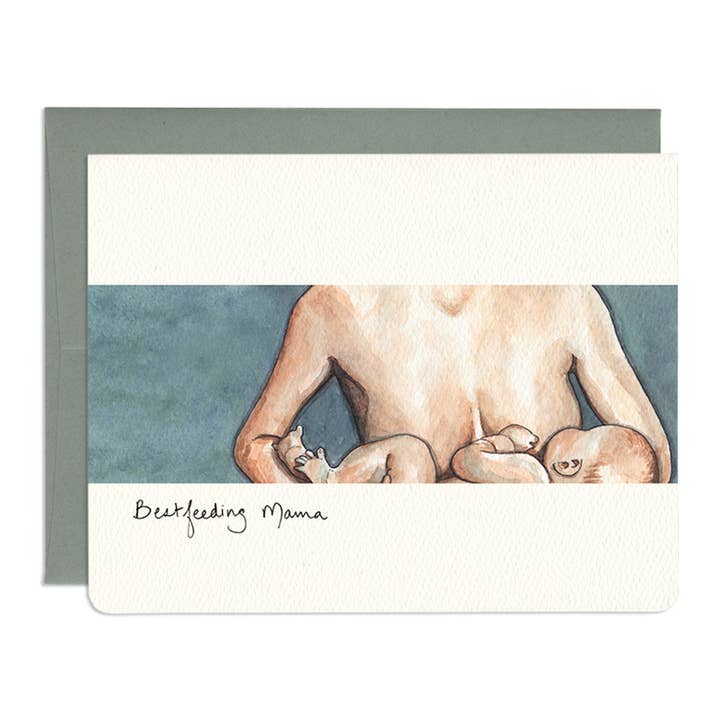 Mamma che Allatta - Carta per Bambini *SALDI per la vendita all'ingrosso da parte di Gotamago