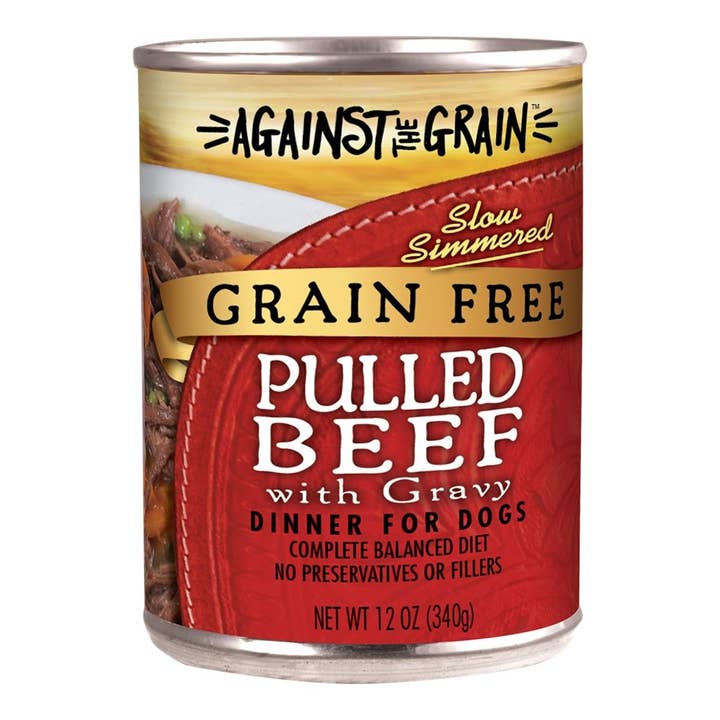 ATG Hand Pulled Beef Dog Food 11 Oz 12ct Case for wholesale by Alamo Pet Experts