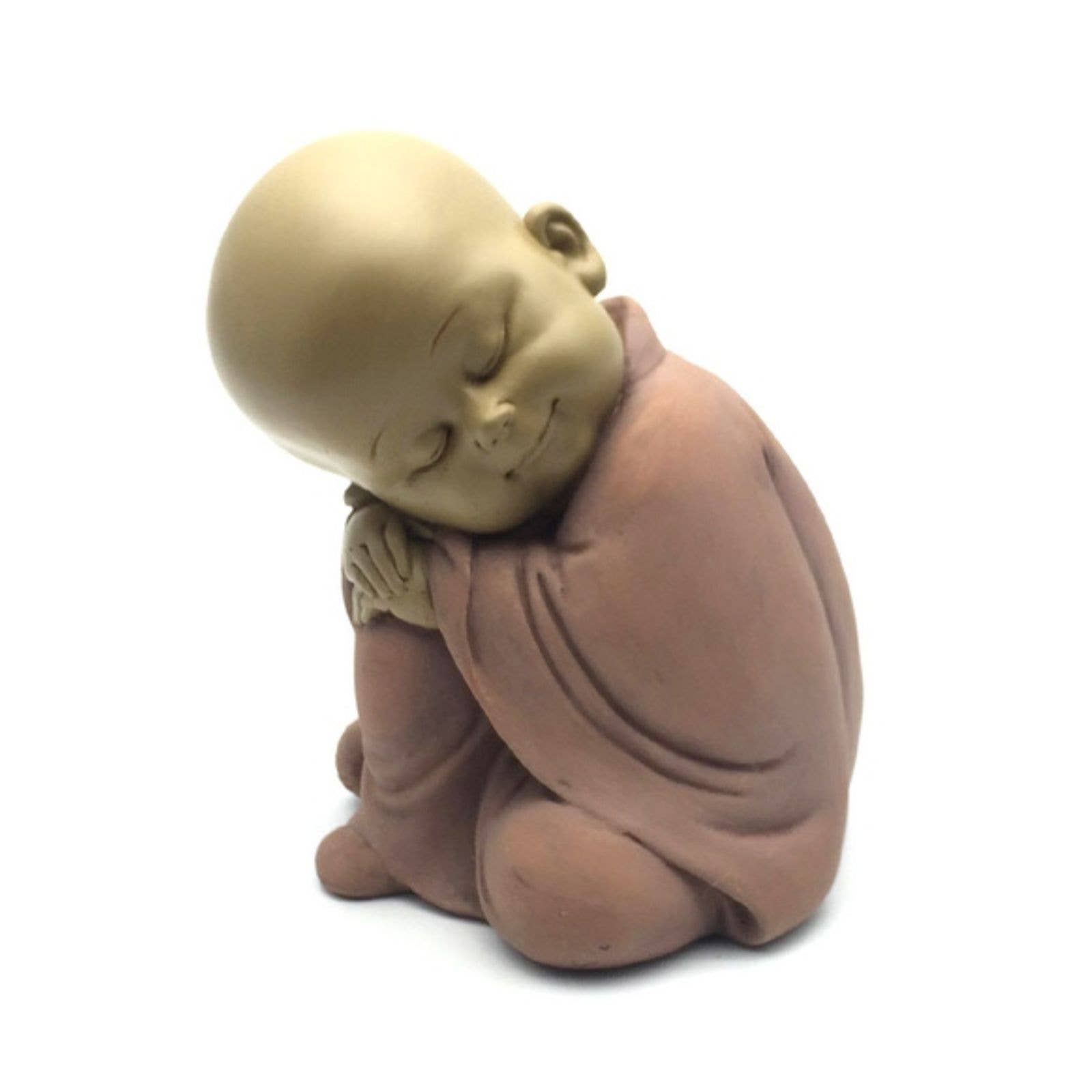 Zen'Arôme - Wholesale Sculpture - Bronze Baby Buddha Figurine - Trendy Zen Decor Item SB34