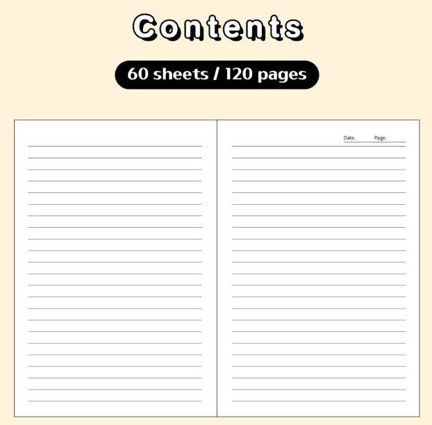 K-Wonderland – wholesale Notebook – Miffy Twin-Ring A5 Notebook 60 pages9