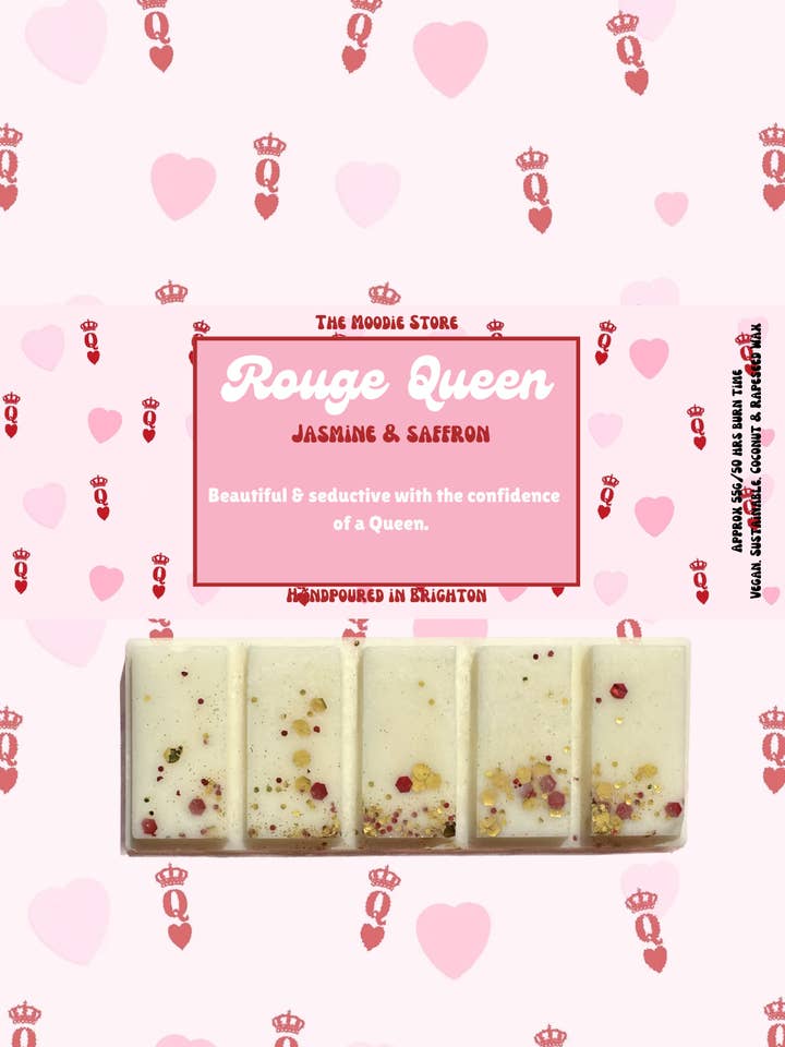 La Reine Rouge - Barre Snap inspirée du Parfum Safran & Jasmin pour la vente par The Moodie Store