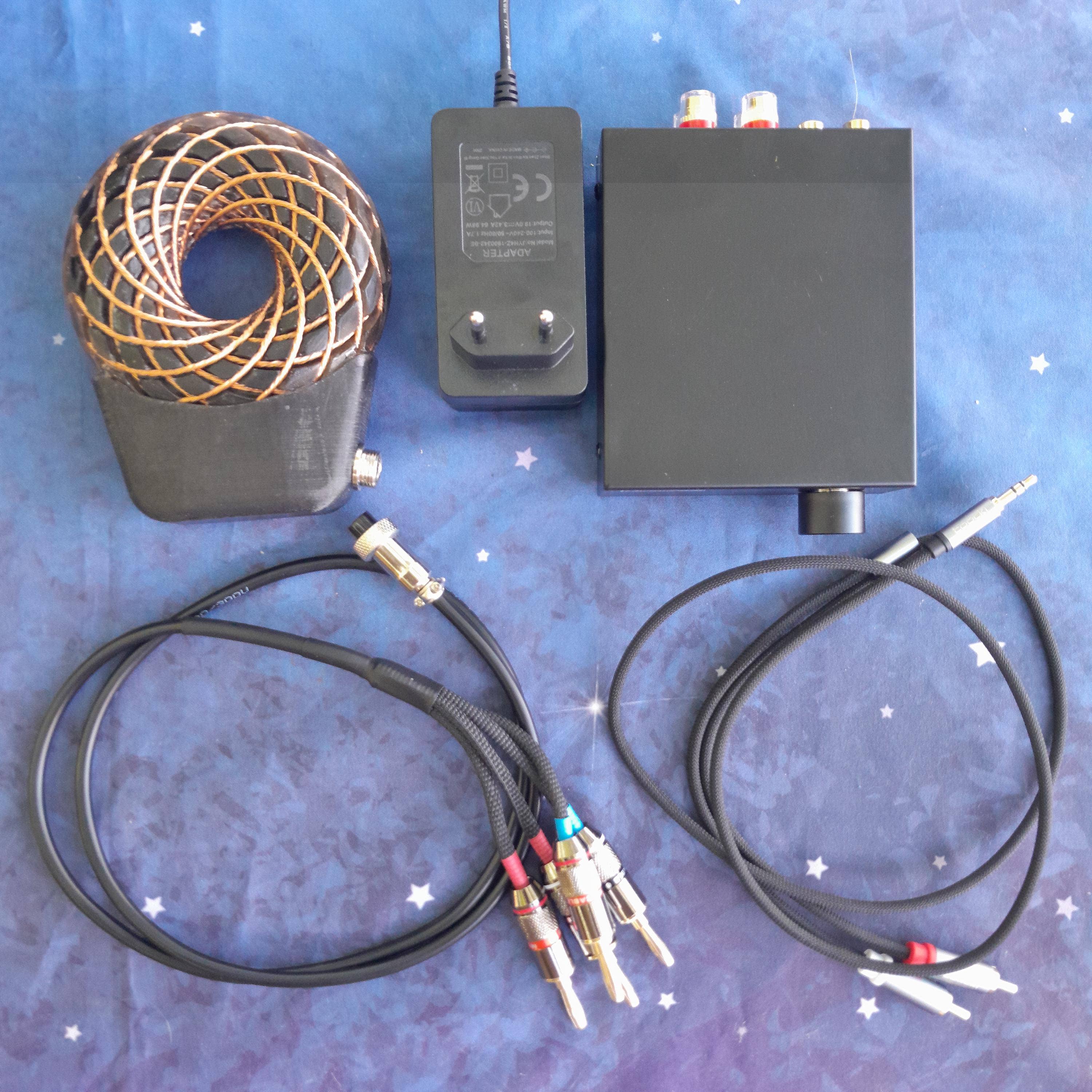 Mundo Orgon - Wholesale Meditation Supplies - Rodin Torus Coil 100mm | Portable Scalar Wave PEMF Device with Shungite, Case, and 60W Amplifier5