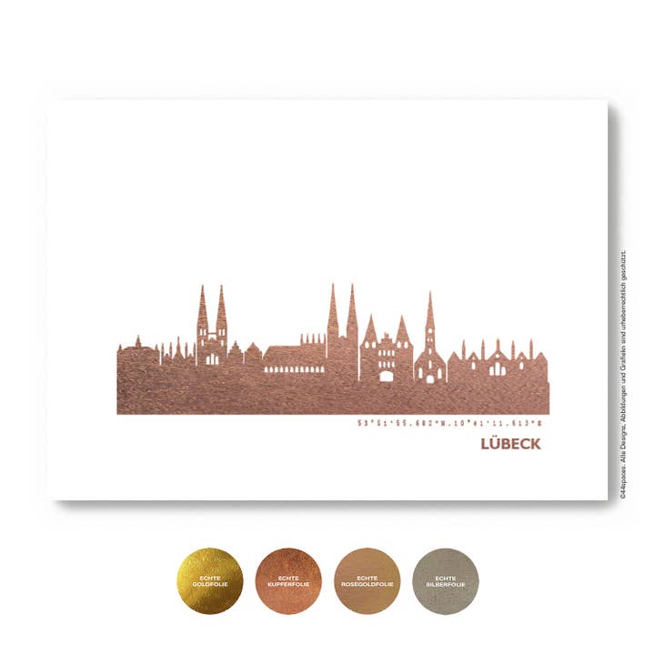 44spaces - Wholesale Art Print - Lübeck art print | 5 colors6