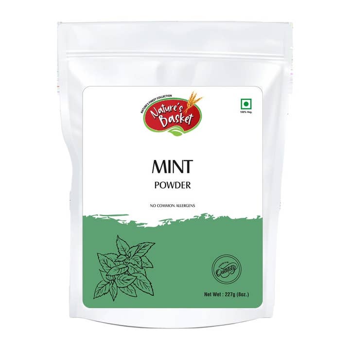 Natures Basket - Wholesale Herbs - Nature's Basket Mint (Mentha) Powder 227g
