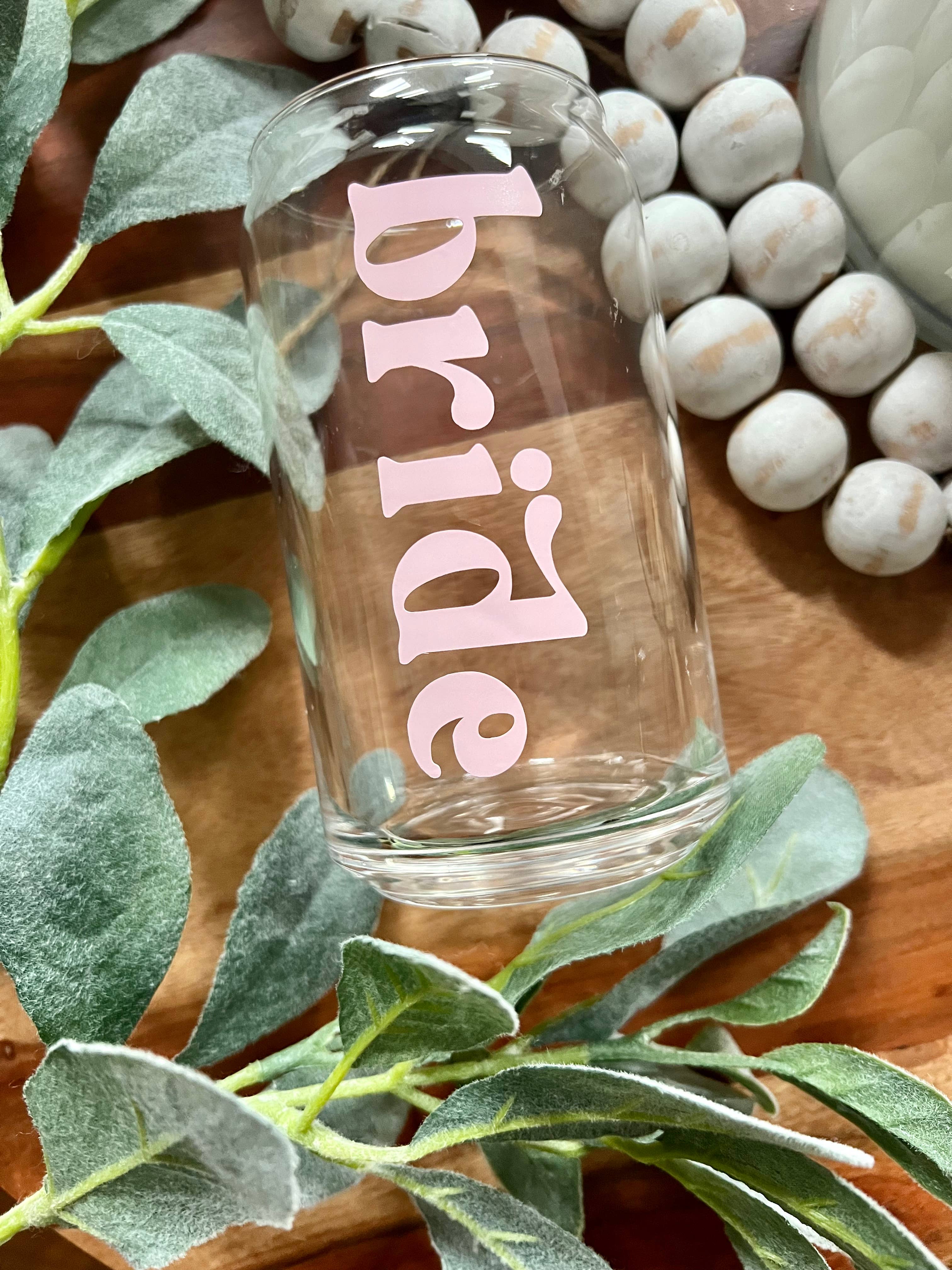 Boho Sips – wholesale Drinking glass/cup – Wedding Can Glass, Wife, Bride, Bridesmaids, Bachelorette3