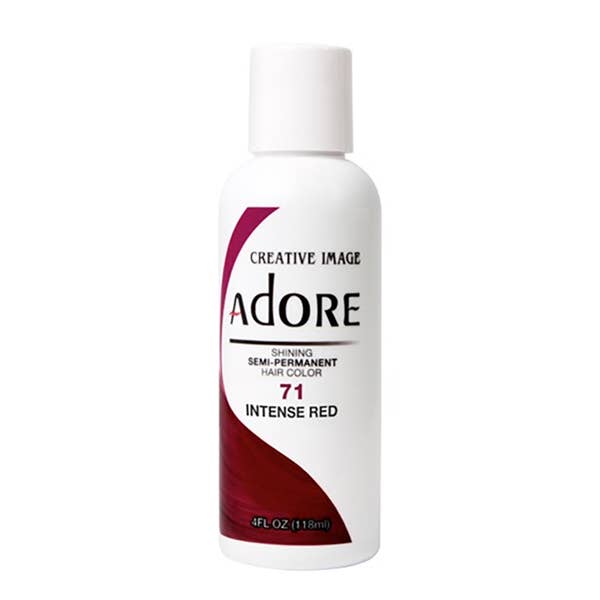 Majestic Wholesale - Wholesale Hair Dye - Adore #071 Intense Red – 4oz Semi-Permanent Hair Color