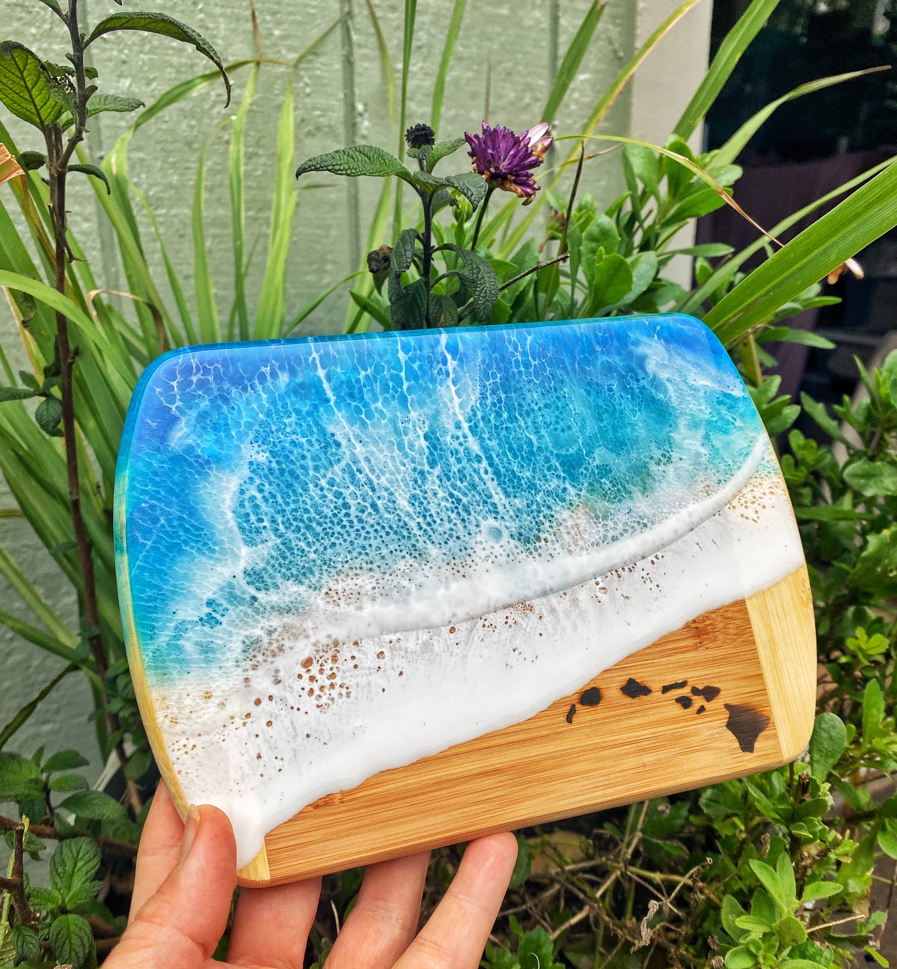 TBM Creations LLC – Engroshandel Ostebræt – Hawaii Islands Ostebræt | Maui-lavet Charcuteriebræt6