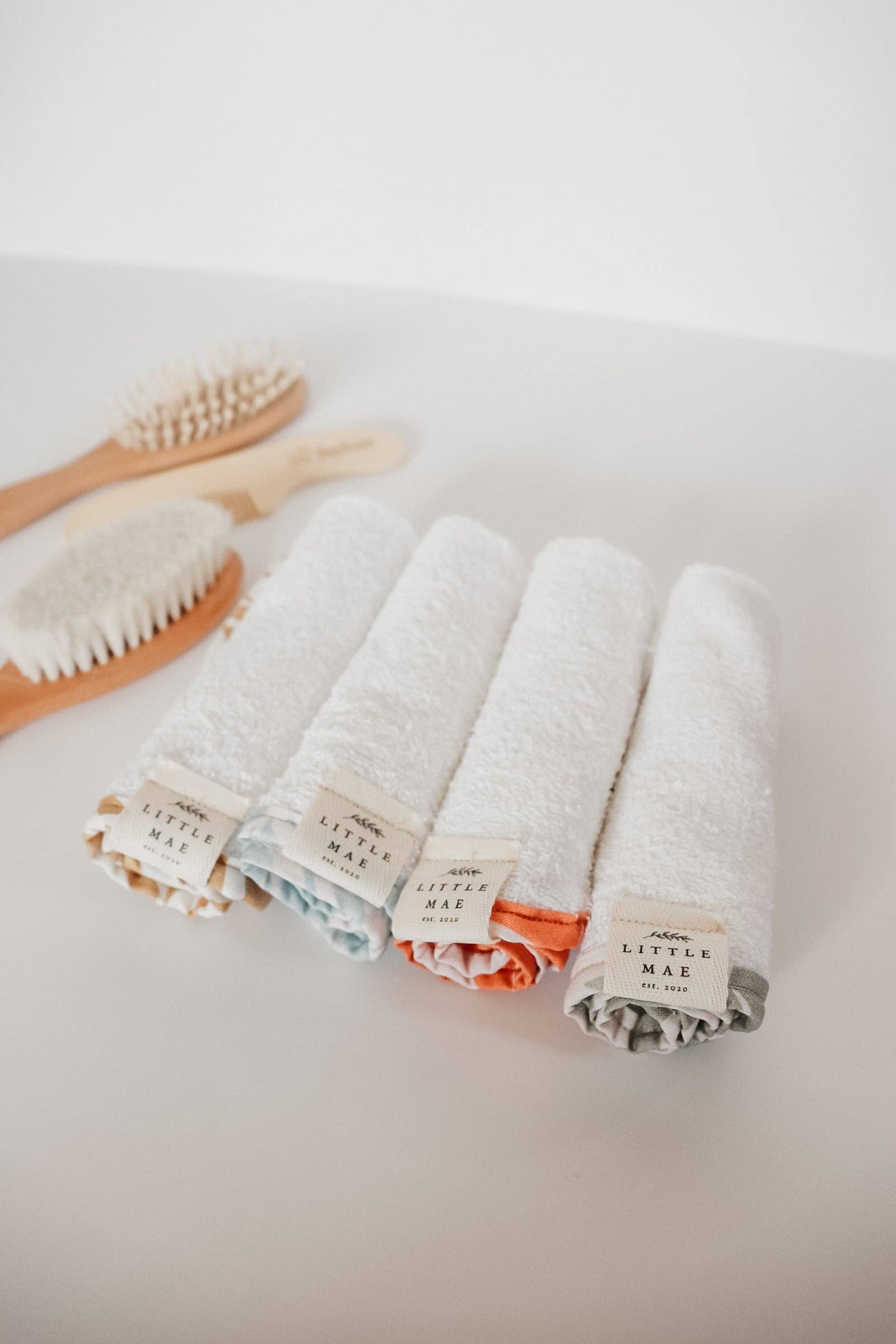 Little Mae and Co - Wholesale Wash Cloth - Kids & Baby - Sage Palm Wash Cloth3