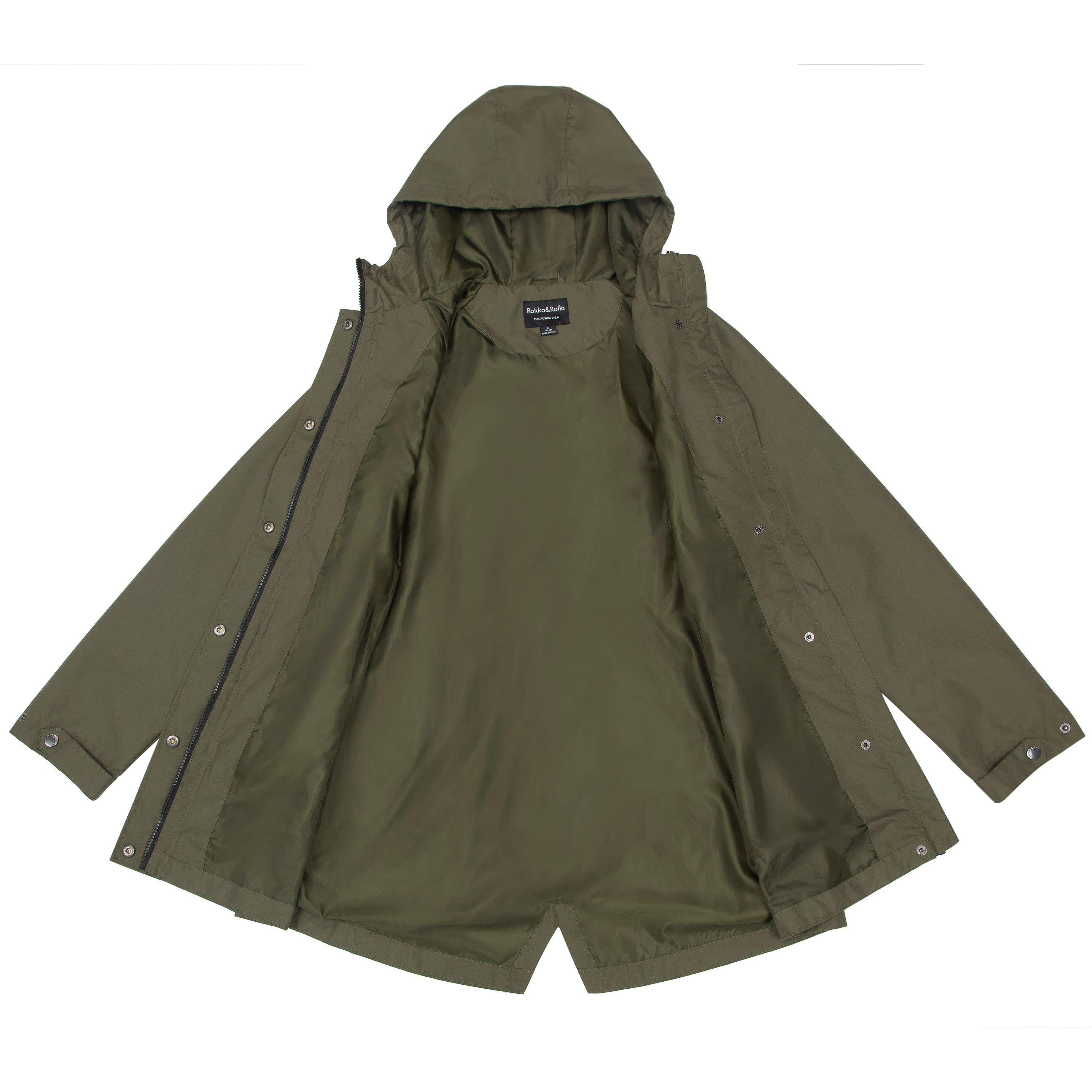 Rokka & Rolla - Wholesale Windbreaker - Women's - Women's Trench Coat Windbreaker Jacket6