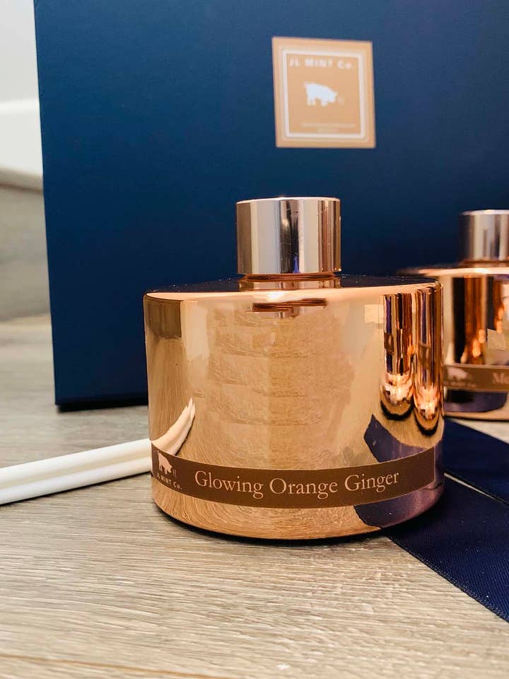 Gingembre orange éclatant JL Mint Co. Diffuseur Reed pour la vente par JL Mint Inc