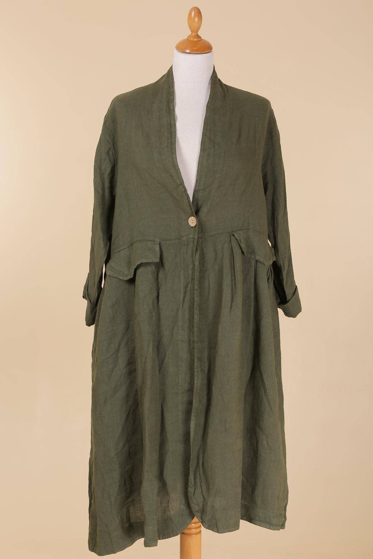 la maison des fibres naturelles - Wholesale Jacket - Women's - 62411 100% linen jacket made in Italy6