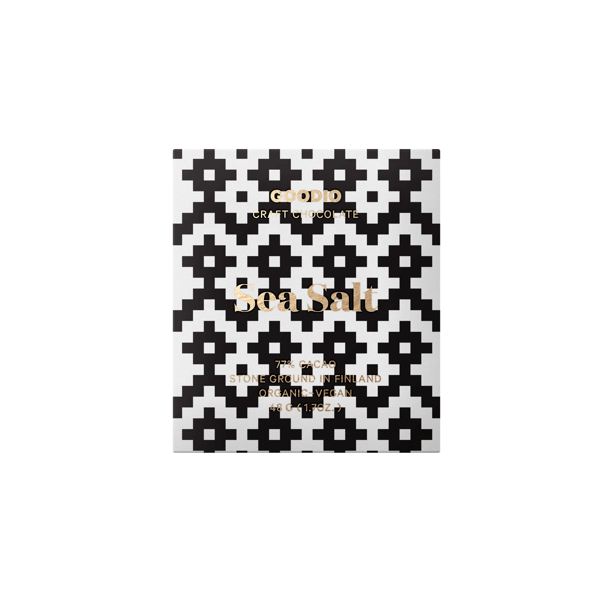 Goodio Chocolate - Wholesale Chocolate Bar - Sea Salt Chocolate 77%1