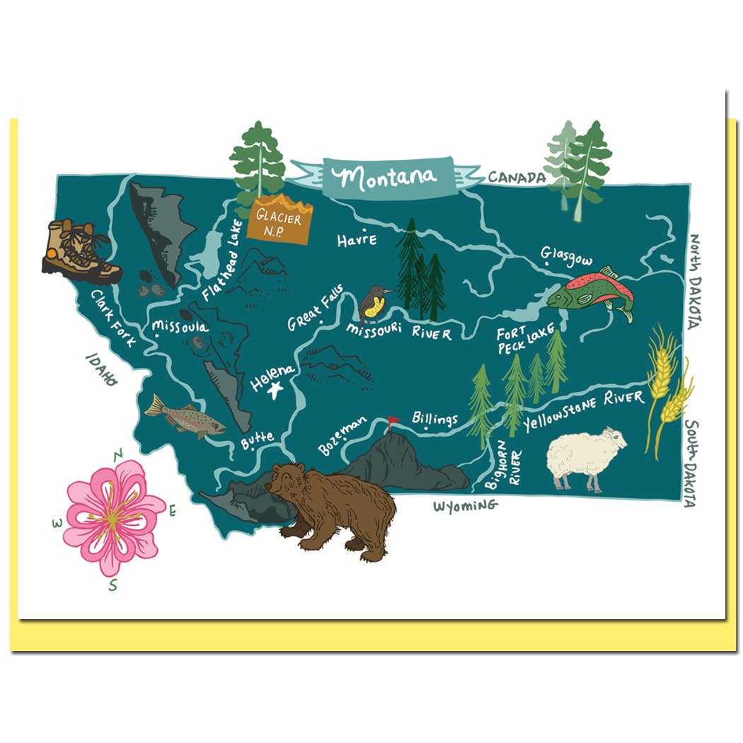 Allport Editions – wholesale Vardagliga hälsningskort – Hej USA Card Series - ALLA 50 STATER HÄR!28