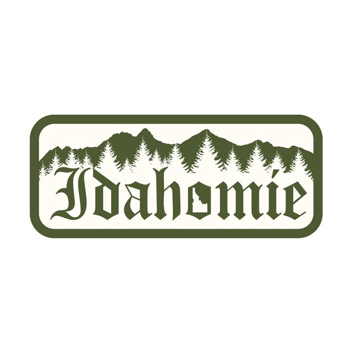 Idahomie Sticker for engroshandel hos Erica Alfaro Designs