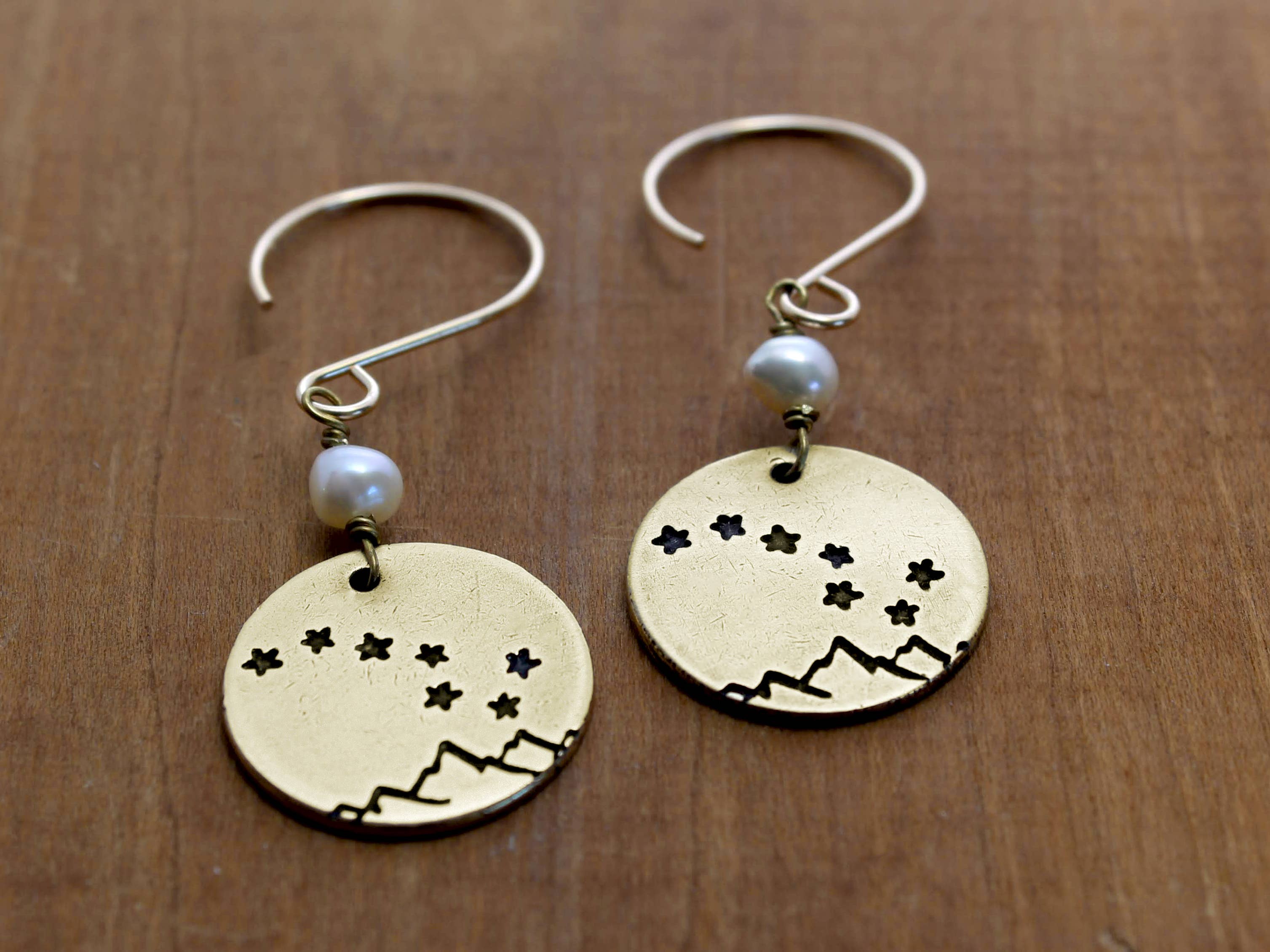 Daphne Lorna – wholesale Hängande örhängen – Big Dipper Örhängen6