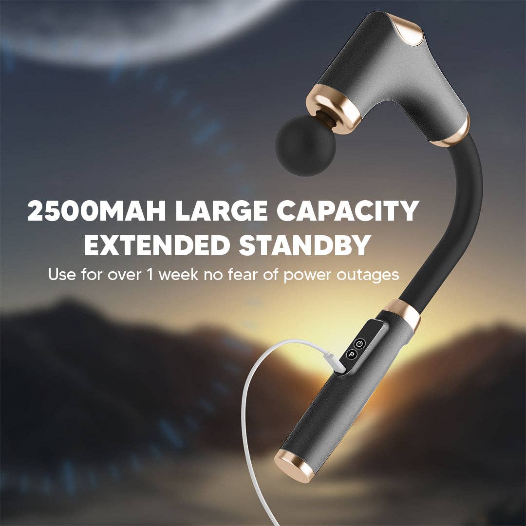 Mtistanbul LTD – wholesale Body massager – Cordless Massage Gun – 8 Heads, 6 Speed Levels, Long Handle Ergonomic Design, Ultra Quiet Operation4