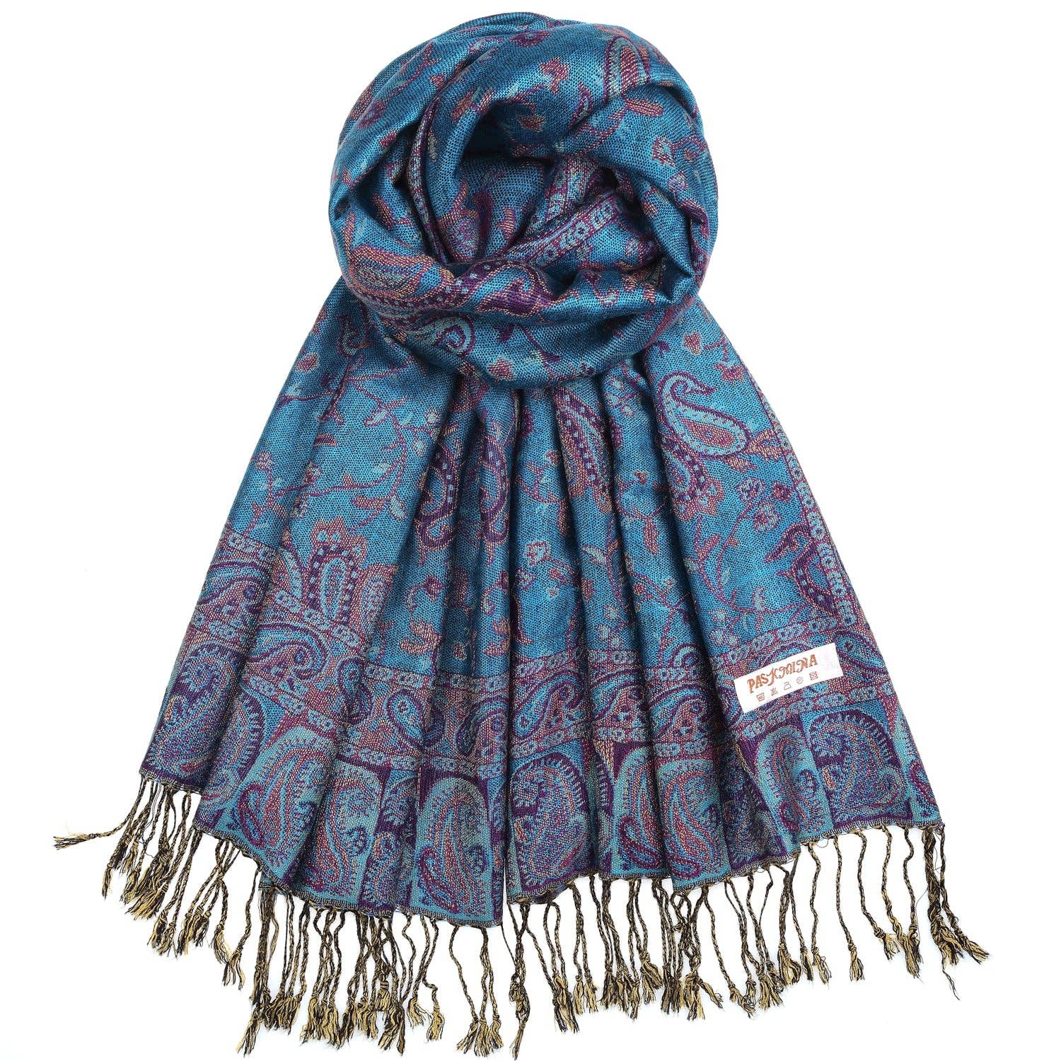 Jasper Trading LLC – wholesale Scarf – Women's – 023_27 - One Piece Pasiley Print Pashmina Shawl Scarf3