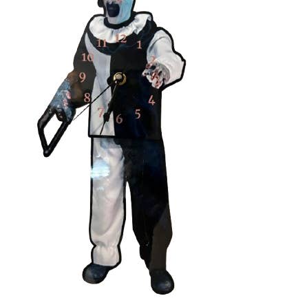 Dead Dave Designs - Wholesale Wall Clock - Terrifier Art the Clown Dancing Wall Clock