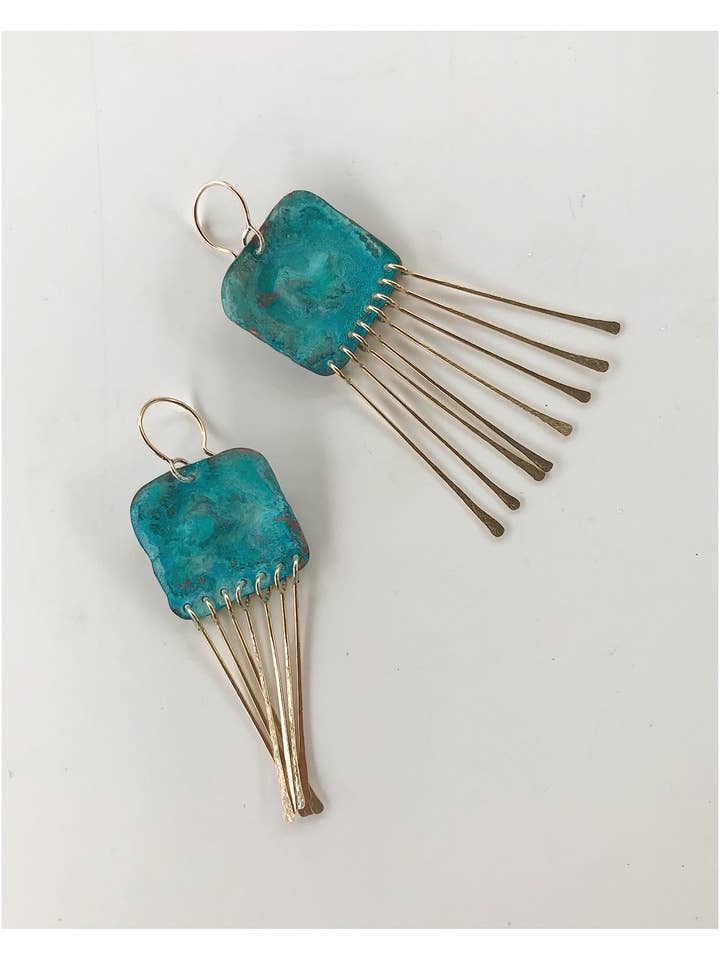 I Remember Everything ear hooks for wholesale by McKinley Mizar Fine Art & Jewelry