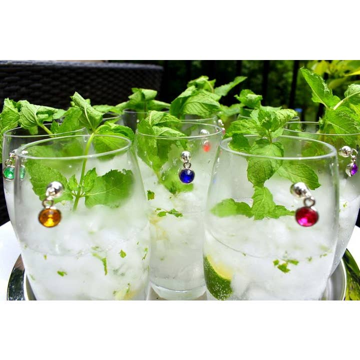 Going Stemless Magnetic Cocktail Charms - Wholesale Wine Charm - Rockefeller Collection2