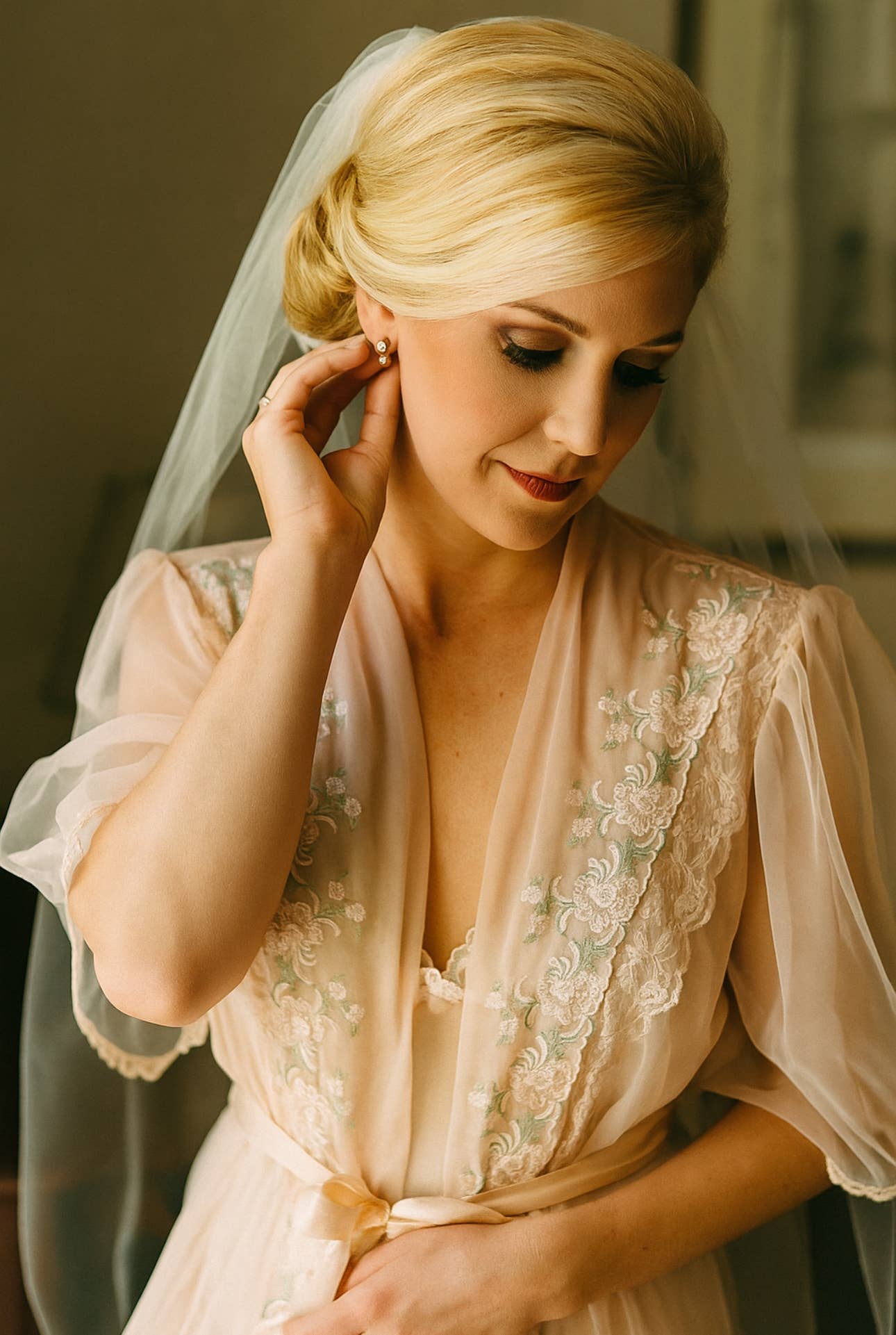 Petite Mariee Boutique - Wholesale Robe - Women's - Val Vintage Bridal Robe6