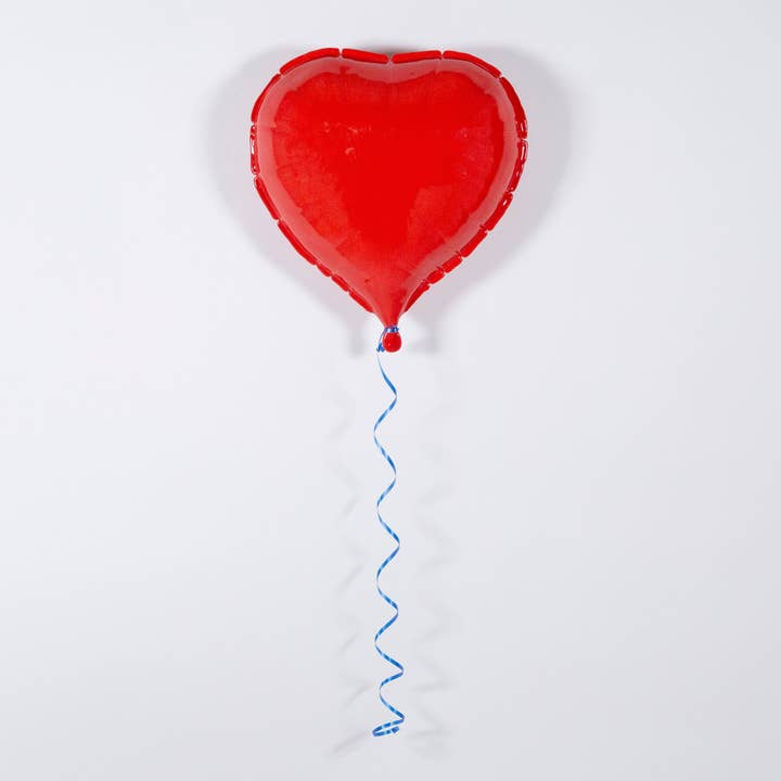 Ballonskulptur - Rødt Hjerte for engroshandel hos Dweller Studio