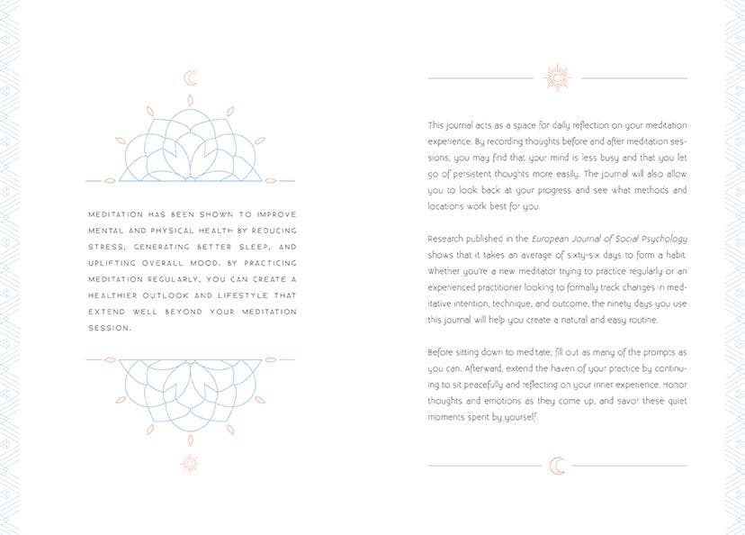 Insight Editions - #1 Pop Culture Publisher - Wholesale Journal/Diary - Meditation: A Day and Night Reflection Journal2