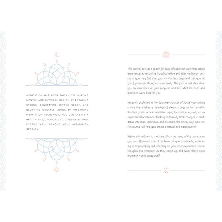 Insight Editions - #1 Pop Culture Publisher - Wholesale Journal/Diary - Meditation: A Day and Night Reflection Journal2