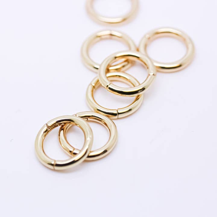 Charnière de portail à ressort Rond Fermoir Cliquet Porte-charme Lourd Platine pour la vente par Jewel Pledge