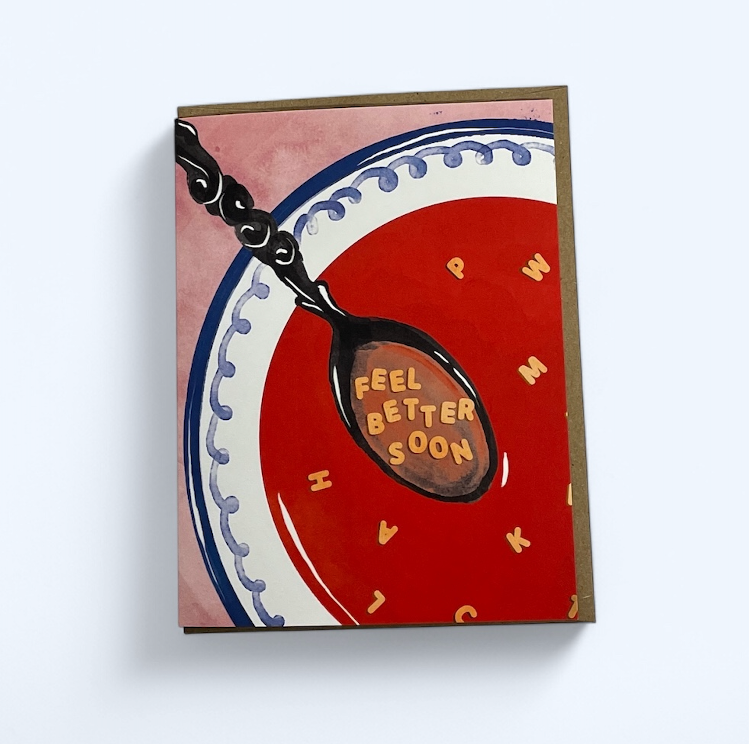 Wild Optimist – wholesale Everyday greeting card – Feel Better Soup Greeting Card4