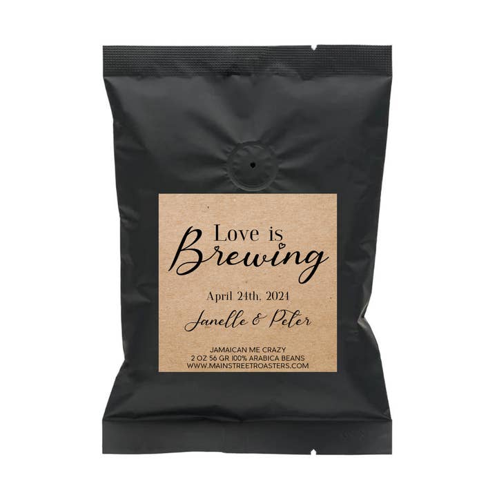 Custom Label 2 oz Coffee Favor | Event, Wedding, Parties and other Purchase Wholesale essuie main. Free Returns & Net 60 Terms on Faire trending on Faire.