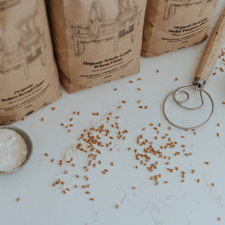 Better Basics Milling - Wholesale Whole Grains - Organic Red Fife Berries